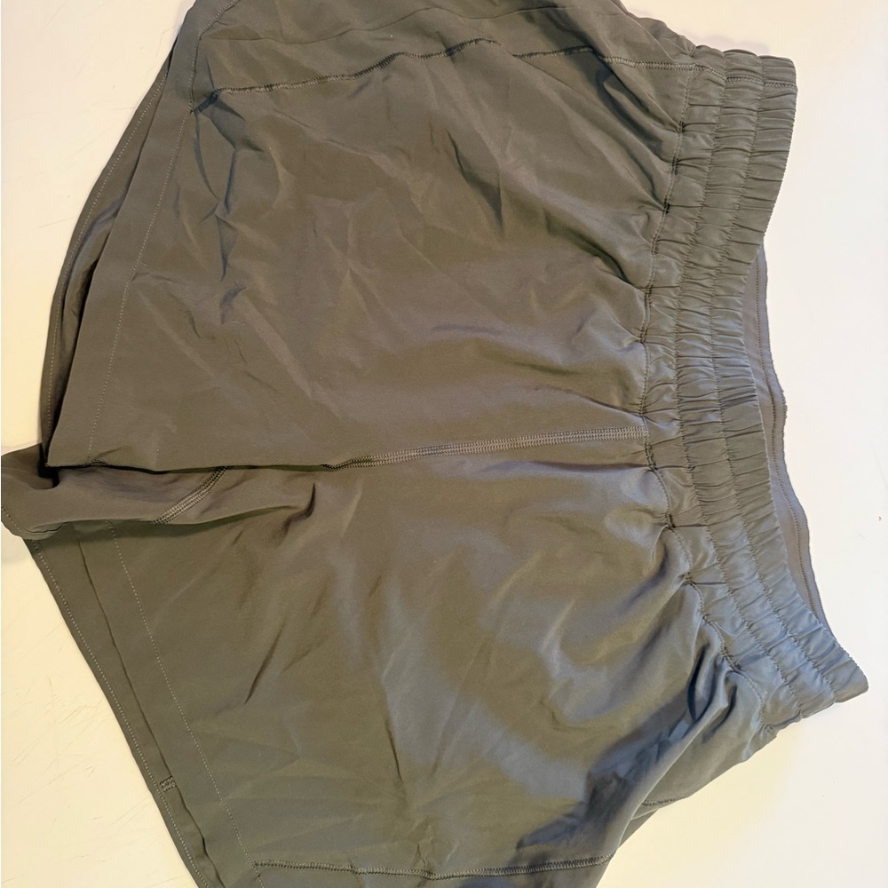 Lululemon Athletica Track That 5” High Waist Shorts. Size 14. EUC.